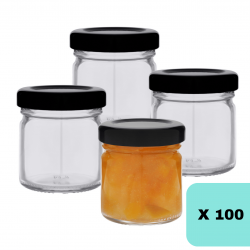 Słoik szklany 40 ml x100szt.