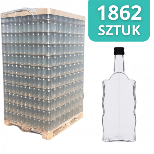 BUTELKA FALA NA ALKOHOL 500ML - PALETA - 1862 szt. (LUZ)