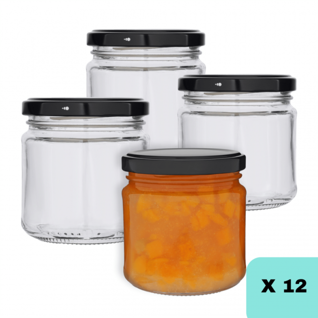 Słoik szklany 200 ml x12szt.