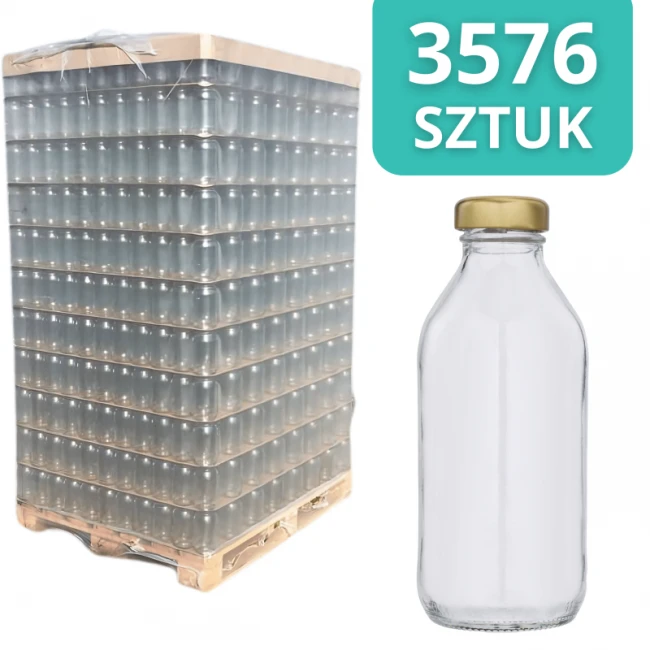 BUTELKA 330ML (kubuś) - PALETA - 3576 szt. (LUZ)
