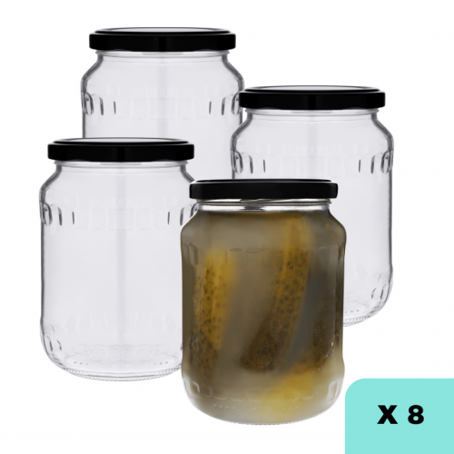 Słoik szklany 720 ml x8szt