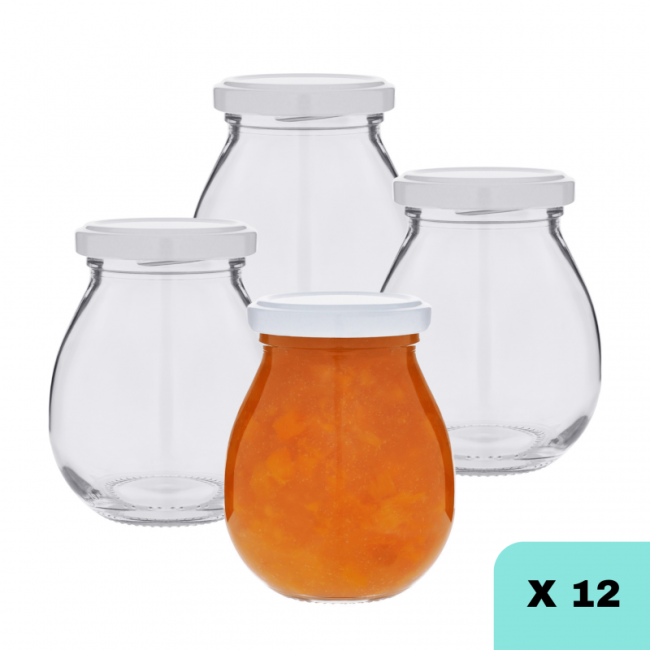 Słoik szklany 245 ml x 12szt (mayo)