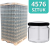 Słoik szklany 330 ml - PALETA - 4576 szt. (LUZ)