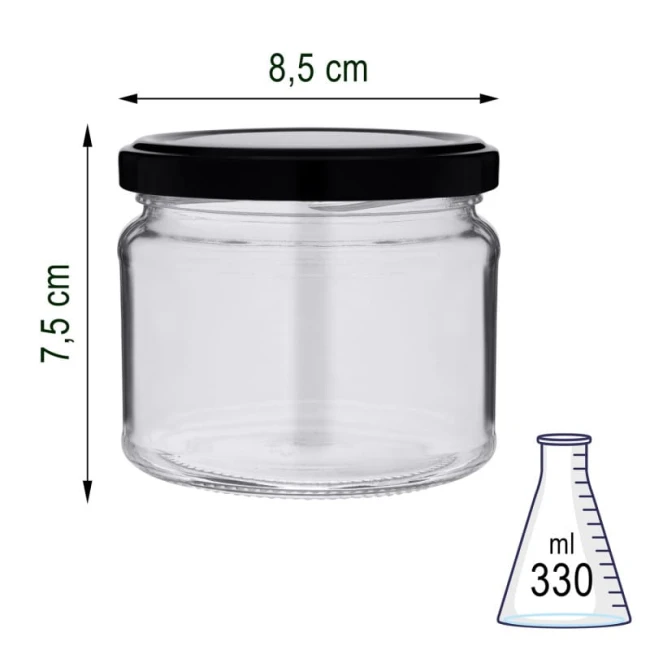 Słoik szklany 330 ml x96szt