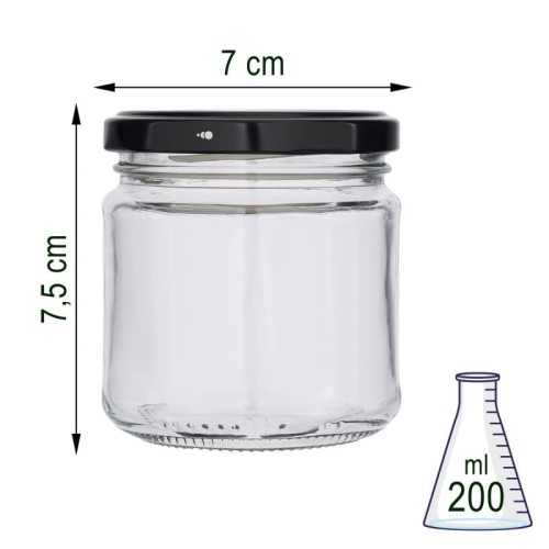 Słoik szklany 200 ml x120szt.