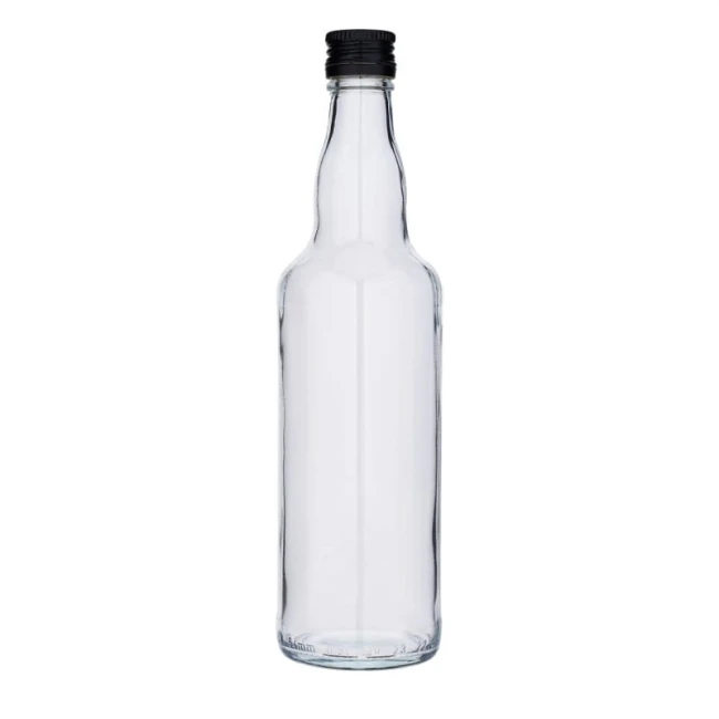 BUTELKA NA WÓDKĘ 500ML x24SZT. + ZAKRĘTKI