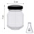 Słoik szklany 80 ml x10szt.