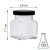 Słoik szklany 120 ml KWADRAT x 24 szt.